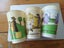 Old McDonalds plastic cups x 3 Ronald & friends, Hamburglar & Grimace Carousel 3