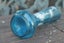 Large blue Bohemian glass vase Carousel 5