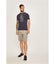 Reebok Mens Stacked Logo Graphic T-Shirt, NWT Carousel 1
