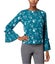 maison Jules Womens Bell-Sleeve Pullover Blouse Carousel 1