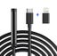 Endoscope Camera with Light 1080 HD Borescope with 6 Adjustable LED Lights Carousel 1