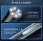 Endoscope Camera with Light 1080 HD Borescope with 6 Adjustable LED Lights Carousel 3