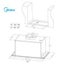 MIDEA 70CM INTEGRATED RANGEHOOD Carousel 2