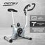 Upright Exercise Bike Spin Bicycle Gray Carousel 7