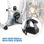 Upright Exercise Bike Spin Bicycle Gray Carousel 10