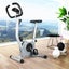 Upright Exercise Bike Spin Bicycle Gray Carousel 12