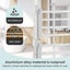 Heated Towel Rail Rack Stand Electric Airer Carousel 11