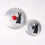 *** Set of Tui Slater Designed Pot Lid Wall Hangings *** Carousel 13