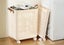 Collapsible Laundry Basket Washing Clothes Hamper 47L Carousel 1