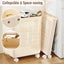 Collapsible Laundry Basket Washing Clothes Hamper 47L Carousel 6