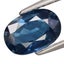 2.18CT EXCELLENT BIG OVAL 100% NATURAL BLUE SAPPHIRE Carousel 1