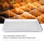 ANYGLEAM Baking Tray Silver 1Pc Rectangular Perforated Oven Pastry Sheet Pan ... Carousel 3