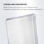ANYGLEAM Baking Tray Silver 1Pc Rectangular Perforated Oven Pastry Sheet Pan ... Carousel 4