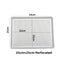 ANYGLEAM Baking Tray Silver 1Pc Rectangular Perforated Oven Pastry Sheet Pan ... Carousel 5