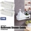 NEW new Bathroom Storage Shelf Shower Caddies Holder 2Pcs*Hot SALE Carousel 14