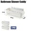 NEW new Bathroom Storage Shelf Shower Caddies Holder 2Pcs*Hot SALE Carousel 3