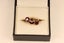 Vintage 9ct Three-stone Amethyst ring Carousel 1