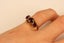 Vintage 9ct Three-stone Amethyst ring Carousel 8