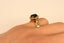 9ct Sapphire & Diamond ‘Halo’ ring Carousel 7