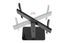 Kogan Universal Swivel Tabletop TV Stand with Glass Base for 37" - 70" TVs Carousel 4