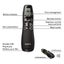 Professional Presenter R800, Wireless Presentation Clicker, Black Carousel 7