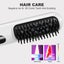 Mini Portable Straightening Brush Negative Ion Hot Comb Straightener Carousel 3