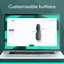 R500s Laser Presentation Remote Clicker with Dual Connectivity Bluetooth Carousel 6