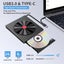 External CD/DVD Drive, 6 IN 1 USB 3.0 Dvd Player Carousel 5