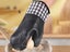 Silicone Heat Resistant Gloves Kitchen Cooking Baking Microwave Oven Mitts Black Carousel 3