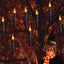 Halloween Decorations,12 Pcs Floating Candles with Wand Remote Carousel 3