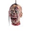 Halloween Decoration Props, Scary Hanging Head Life Size Latex Zombie Head Carousel 2