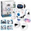 Electric Hyun Dance Robot Led Light Music Children Educational Toys White Carousel 5
