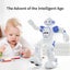 R21 Intelligent Programmed Remote Control Electric Robot Carousel 4
