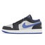 Nike Air Jordan 1 Low AJ1 Black Game Royal Men Casual Shoes Sneakers 553558-007 Carousel 1