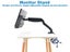 17-27" Professional Air Pressure Arm LCD Monitor Stand Carousel 16