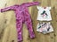 Girls Size 3 Bonds Wondersuit and Pink Flamingo summer PJ Set Carousel 1