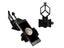 Universal Phone Adapter Mount Holder Binocular Telescope Microscope Carousel 9