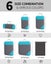 Compression Packing Cube Travel Luggage Organiser Bags E0522DB0 Carousel 5