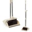 CLEANFOK Height Adjustable Broom and Dustpan Set - Khaki Carousel 1