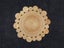 Hand-loomed DECORATIVE MAT Pure Organic Jute Carousel 1