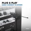 Dual Wireless Microphone Plug-and-Play Set UHF Carousel 16