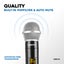 Dual Wireless Microphone Plug-and-Play Set UHF Carousel 17