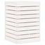 Laundry Basket White 44X44x66 Cm Solid Wood Pine Laundry Baskets & Hampers Carousel 1