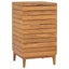 Laundry Basket 40X40x70 Cm Solid Teak Wood Laundry Baskets & Hampers Carousel 1
