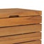 Laundry Basket 40X40x70 Cm Solid Teak Wood Laundry Baskets & Hampers Carousel 6