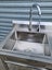 Stainless Steel Bench with Sink & TAP! LEFT SIDE 1200W x 600W x 900H 304 Grade Carousel 3