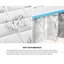 Bedra Single Mattress Luxury Foam Bed Firm Pocket Spring 30cm Carousel 5