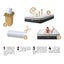 Bedra Single Mattress Luxury Foam Bed Firm Pocket Spring 30cm Carousel 7