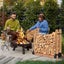 Firewood Storage Rack Campfire DIY Fireplace Wood Rack Log Bracket Adjustable Carousel 3