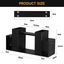 Firewood Storage Rack Campfire DIY Fireplace Wood Rack Log Bracket Adjustable Carousel 7
